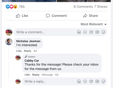 Auto Reply Comment