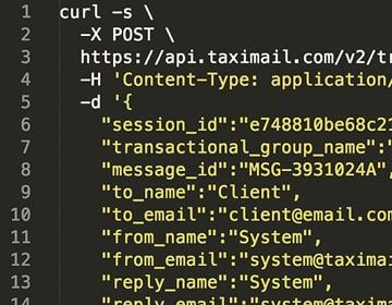API & SMTP Relay